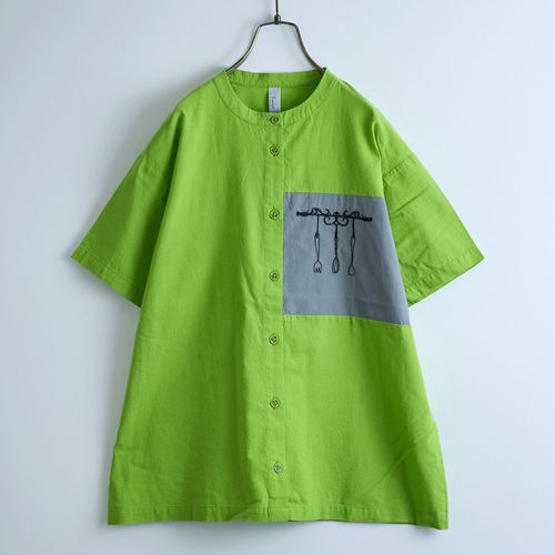 ドライブ
Emago カラトリー刺繍シャツ