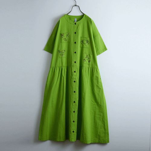 ドライブ
Emago カップ取り刺繍ワンピース