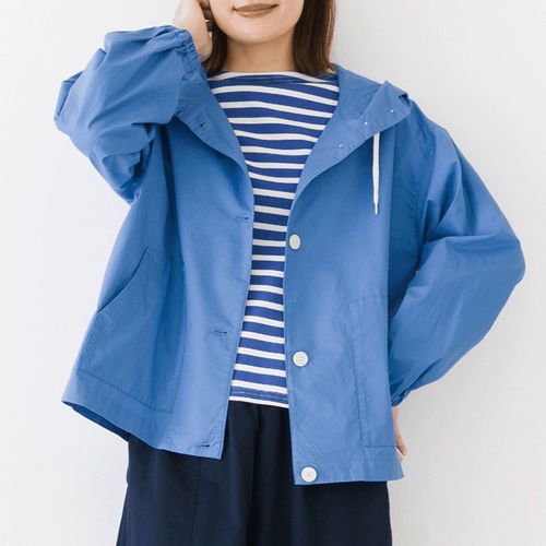 ピープル
kermu タイプライターフーデットブルゾン