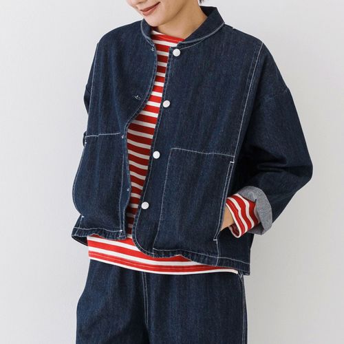 ピープル
Kermu 9オンスデニムヘチマカラージャケット