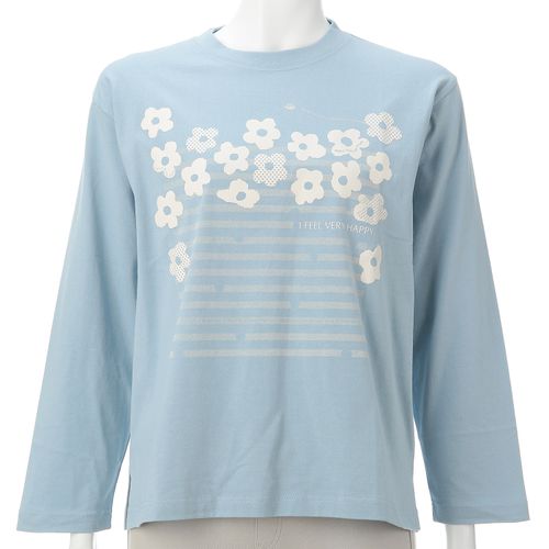 松岡
DDCLUB 長袖T 花ボーダー