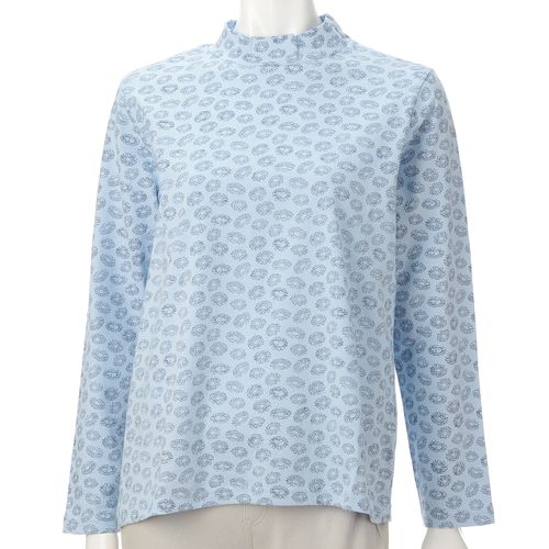 ジジョン
T’BIS STUDIO 長袖花猫総プリントトハイネックTシャツ