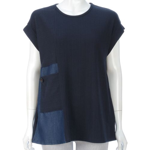 モンパリス
ポケット付きロングベスト