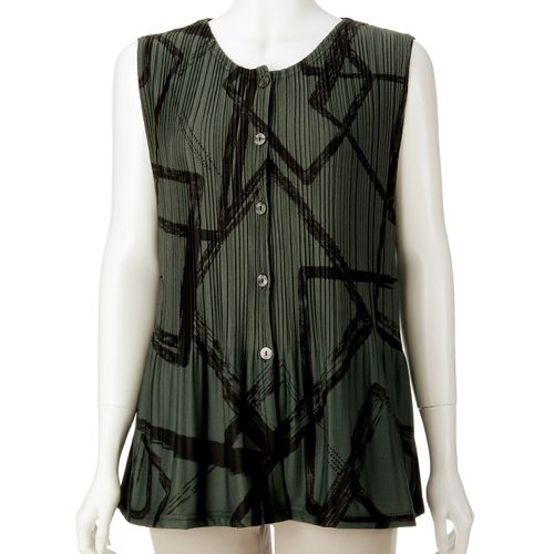 モンパリス
プリーツベストプリント