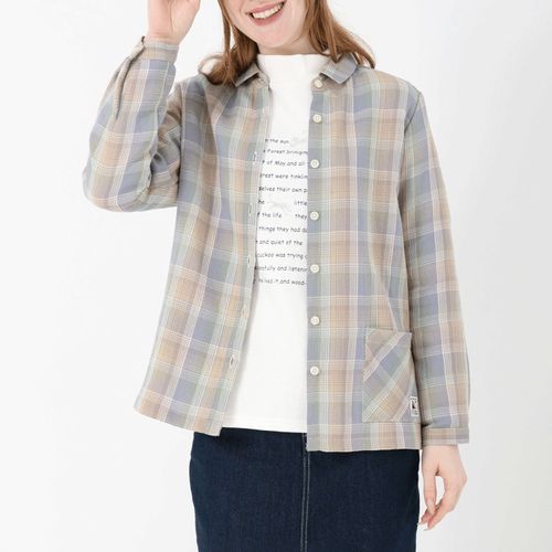 ジジョン
T’BIS STUDIO 長袖チェックポケット付きシャツ