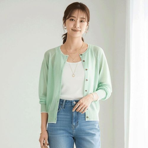 三和ジャパン
LEVITA配色クルーネックカーディガン