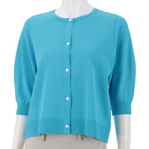 シシエス
ボリューム5分袖カーディガン