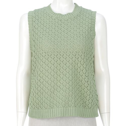 愛装
透かし柄ベスト