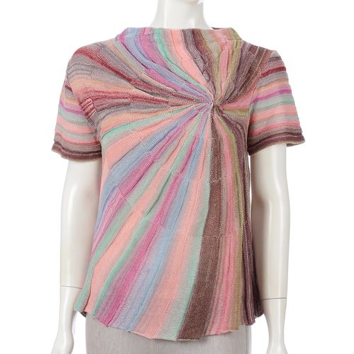 アイソトープ
絣うずまき半袖ベスト