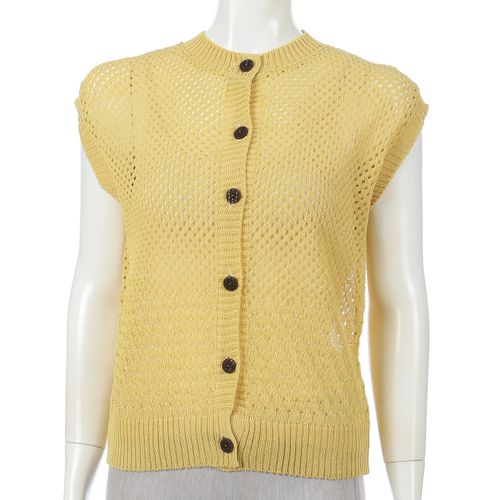 愛装
メッシュ前開きベスト