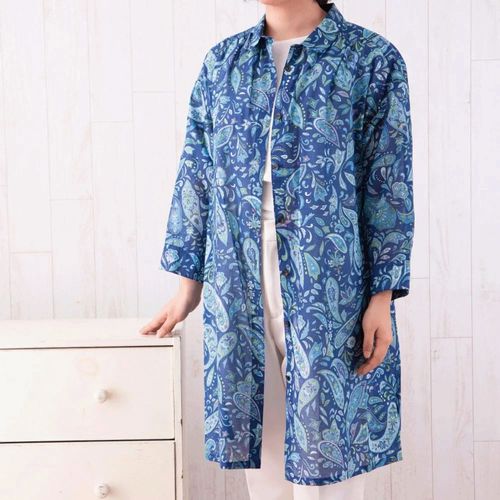 山本仁商店
シルクロード シャツカラーヨーク切替ギャザーチュニック