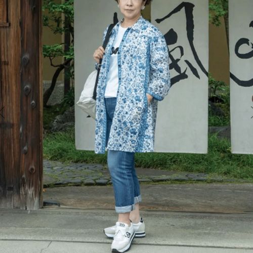 山本仁商店
シルクロード 前身頃ピンタックポケット付チュニック ヴァタビア