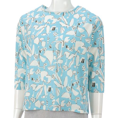 リベルテ
LAPIS ROUGE 幾何柄オーバーサイズプルオーバー