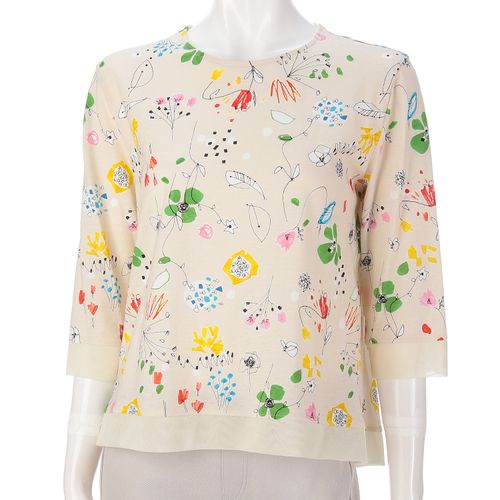 リベルテ
LAPIS ROUGE チュール切替イラスト柄プルオーバー