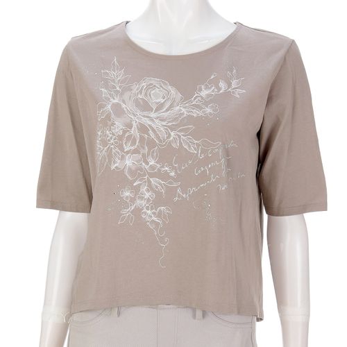 リベルテ
LAPIS ROUGE ばら柄二次加工プルオーバー