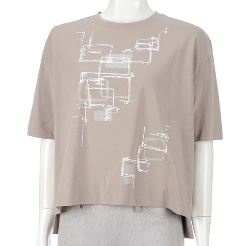 リベルテ
LAPIS ROUGE 幾何柄二次加工プルオーバー