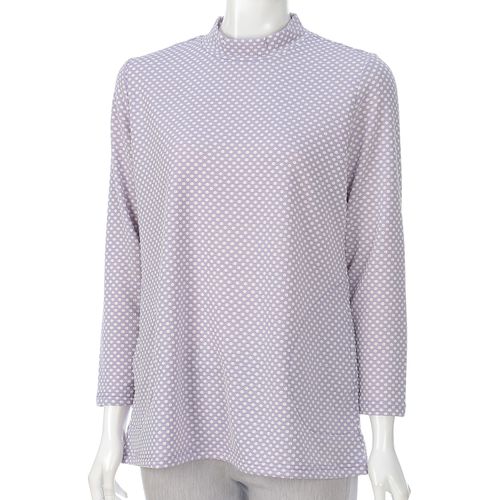 ビワレ
ドットジャカード脇ポケット付きチュニック