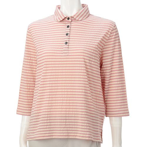 愛装
ボーダー襟付きプルオーバー