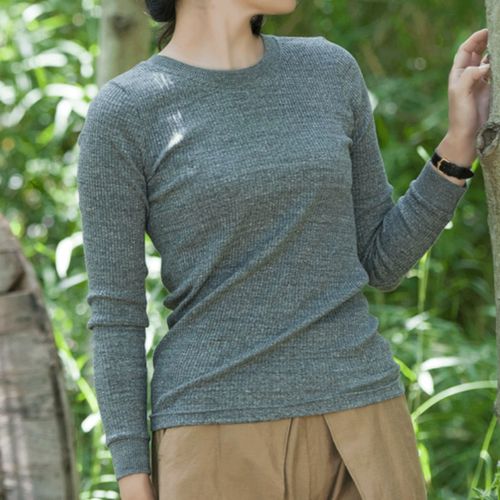 新藤
天衣無縫 コットンリブクルーネック