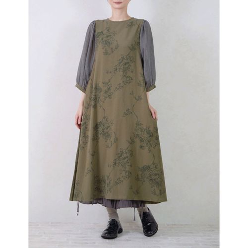 4571688588808







デュウ
le ciel a tempsdoux レーヨン麻大花プリントワンピース