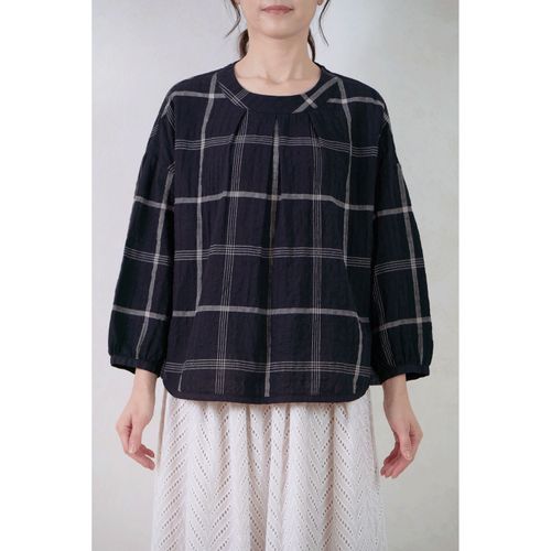 4571688588211







デュウ
le ciel a tempsdoux 先染めチェックブラウス