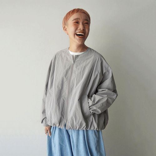 ａｅｌ
mao made バルーンシルエットZIP UPジャケット