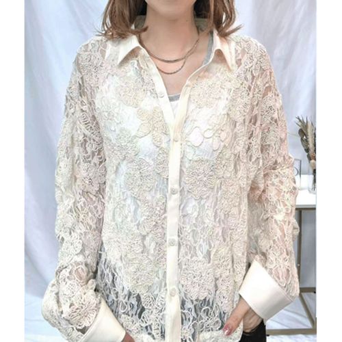 ドナ・マリー
Dona Marie レースブラウス