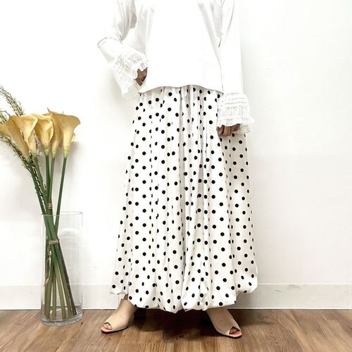 クリーク
MONiLE ドットタックバルーンスカート