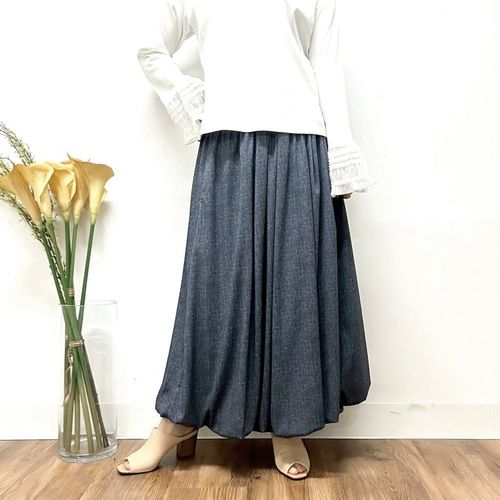 クリーク
MONiLE デニムデジタルプリントバルーンスカート