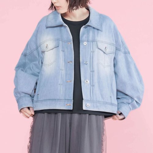 ピースフルベーシス
trois デニムジャケット