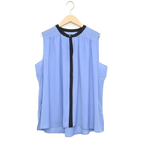 ピースフルベーシス
trois シフォンギャザーブラウス