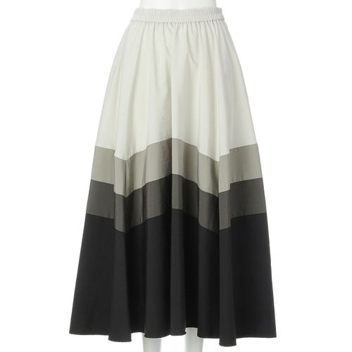 ジェーシーエス
無地配色フレアースカート