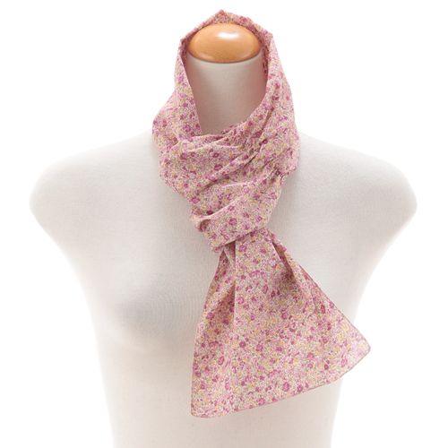 バイナー
日本製 コットンフラワー差込みストール