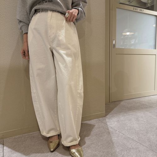 ブルーベル
QTUME バレルレッグデニムパンツ