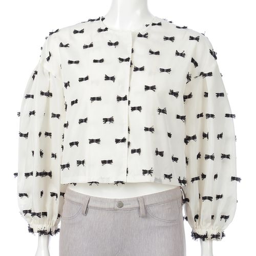 一珠
一珠 NOUQUE フサフサリボンブルゾン