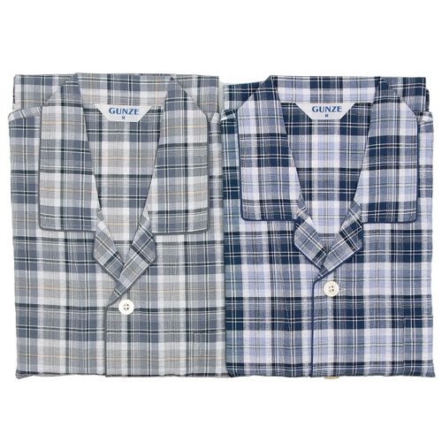 4901420639954







グンゼ
GUNZE 紳士 長袖袖長パンツパジャマ チェックM／L