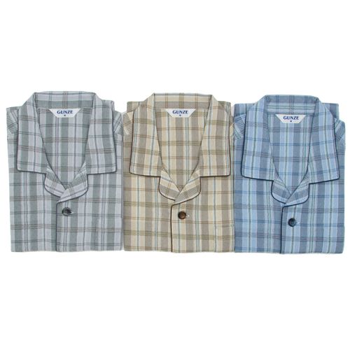 4547531728974







グンゼ
GUNZE 紳士 肩ももW保温 長袖長パンツ パジャマ 格子柄 M／L