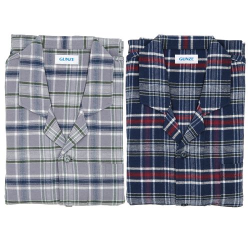 4550585234896







グンゼ
GUNZE 紳士 先染めネル起毛パジャマ 脇縫い目無し M／L