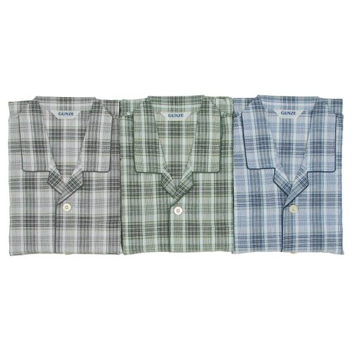 4547847055085







グンゼ
GUNZE 紳士 半袖長パンツパジャマ チェックM／L