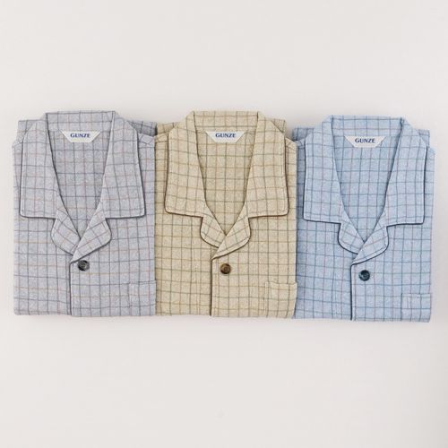 4547847403237







グンゼ
GUNZE HOTMAGIC 紳士 ソフトキルト長袖長パンツ パジャマ ヘリンボン格子柄 M／L