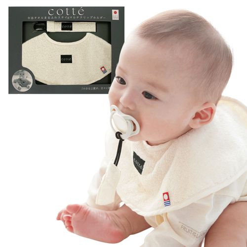 4589873671150



8105



ディーゴ
Cotte（コッテ） 今治タオルまるふわスタイ＆マルチホルダーセット ミルク