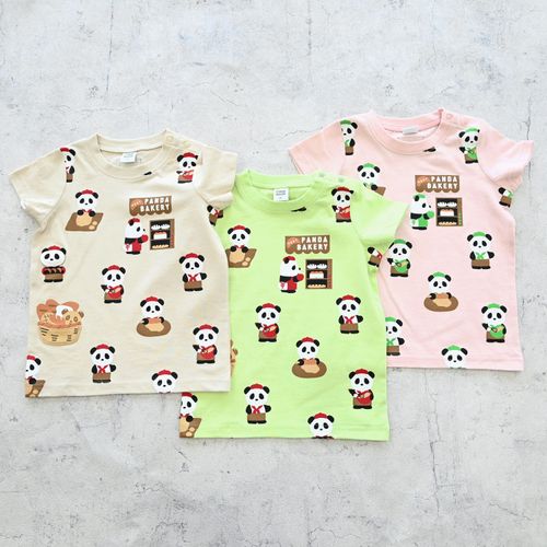 ベビールーム
パンダのパン屋さんTシャツ
