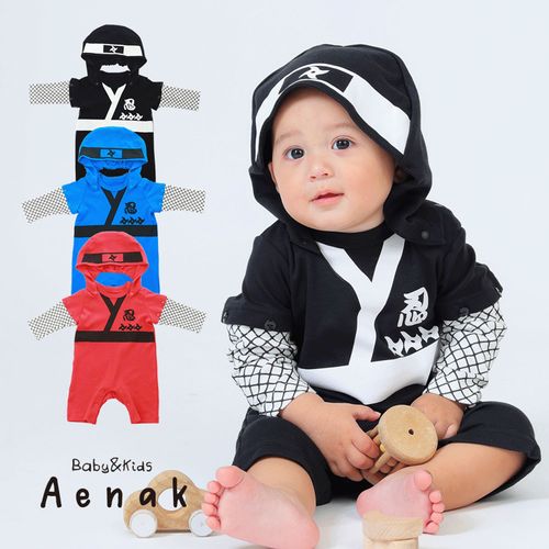 0



シンク・ビー
フード付忍者ロンパース