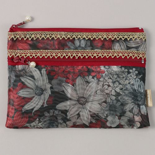 笹倉商店
オーガンジー 2段ファスナー平ポーチ