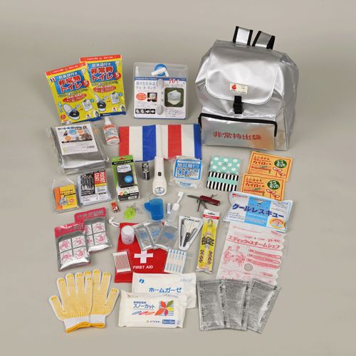 3330100 ｾｯﾄI



大明企画
非常持ち出し袋24種セット