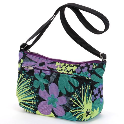 パン．クリエーション
ハロハロ カラフル花柄船型ショルダーバッグ