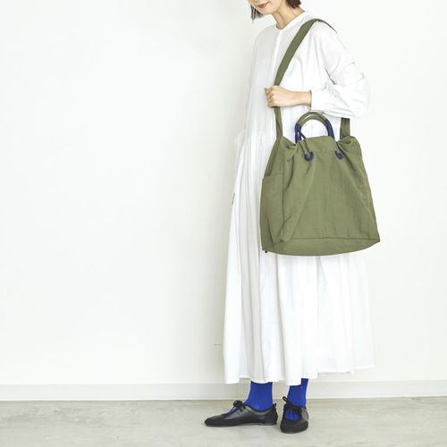オーブ
ロープハンドル2WAYコンパクトトートバッグ