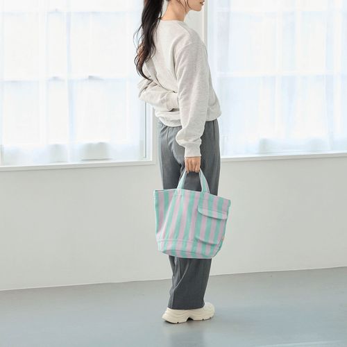 4980862351822







ルートート
ルートート ストライプ柄丸型トートバッグ