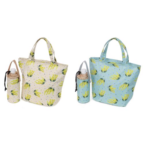 ラルジュ
ミモザ柄保冷ボトル付バッグ