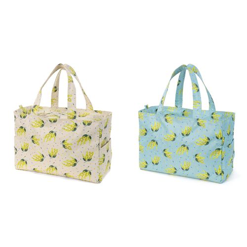 ラルジュ
ミモザ柄保冷BOX型トートバッグ
